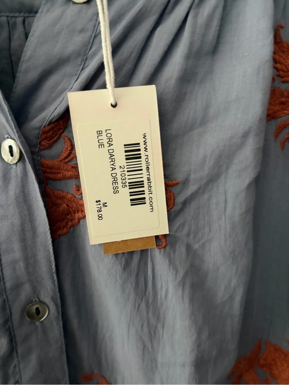 Roller Rabbit Lora Darya Shirt Dress - NWT - Picture 2 of 4